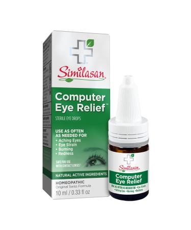 Similasan Computer Eye Relief Sterile Eye Drops 0.33 fl oz (10 ml)