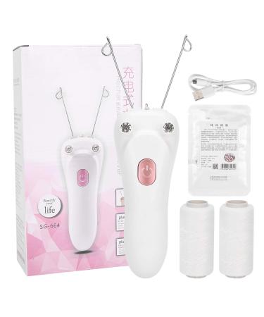 Brrnoo electrical facial hair remover electric facial hair remover cotton thread-hair remover razor women face hair remover for women (02)