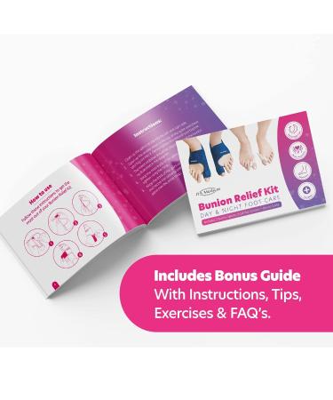 JFA Medical Bunion Corrector Splint - Adjustable Day/Night Support for Pain Relief and Toe Protection - Buy Online on GoSupps.com