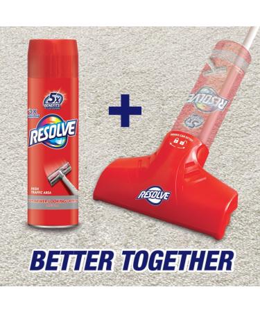 Resolve High Traffic Carpet Foam 22 oz Can - Cleans, Freshens, Softens & Removes Stains - Pack of 4 - Buy Online on GoSupps.com
