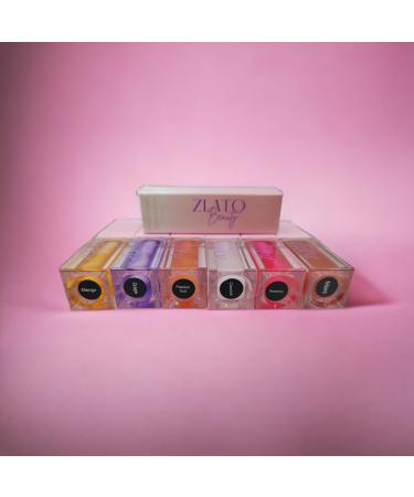 ZLATO BEAUTY Lip oil (dark glitter small)