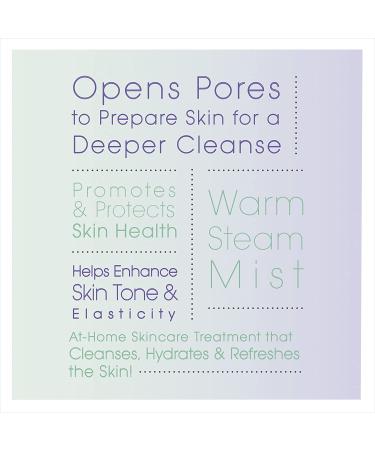 Conair True Glow Warm Steam Facial Sauna - Hydrating Moisture Mist System - Buy Online on GoSupps.com