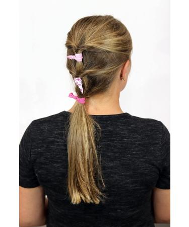 BROWN No Crease Ponytail Holders - Kenz Laurenz Ouchless Hair Ties (20 Pack) - Buy Online on GoSupps.com