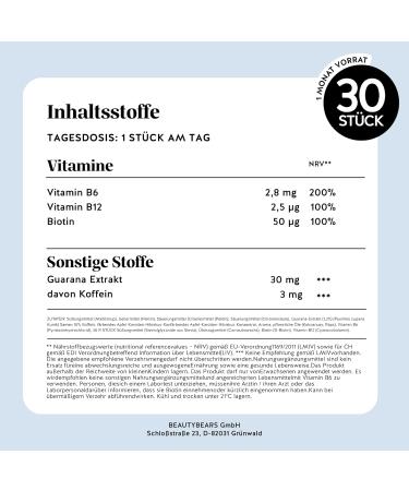 Forme Olympique nergie nergie Naturelle avec Guarana 30mg Vitamines B6 B12 & Biotine 30 Gummies (1 Mois) Sans Sucres V gan Bears with Benefits 30 unit s (1 mois) - Buy Online on GoSupps.com