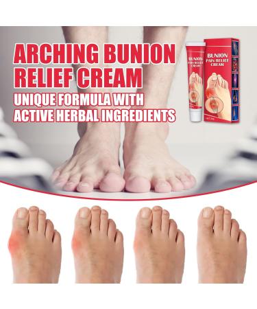 Bunion Pain Relief Cream - Soothing Bunion Relief & Inflammation Treatment 20g - Buy Online on GoSupps.com