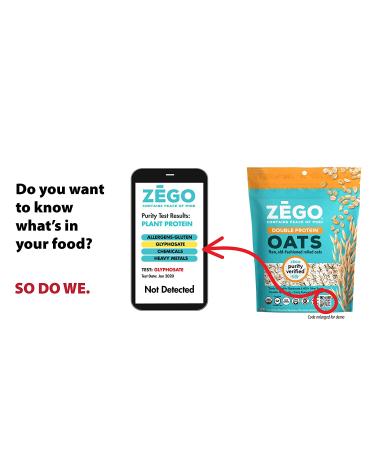 ZEGO Foods Organic Superfood Oatmeal & Muesli - Apple Cranberry 13oz - Certified Gluten-Free - Buy Online on GoSupps.com