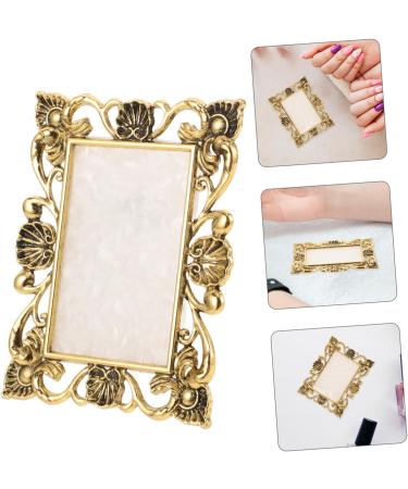 Beaupretty Paint Palette Nail Art Palette Gel Polish Palette Resin Alloy Holder Easy To Clean Nail Technician - Buy Online on GoSupps.com