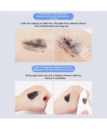 Olivia Blaire Iron Wand Mascara Bristleless Metal Rod Mascara Judy Doll Mascara 3d Curling Eyelash Iron Mascara Waterproof Flake Proof Long Lasting (Black) - Buy Online on GoSupps.com