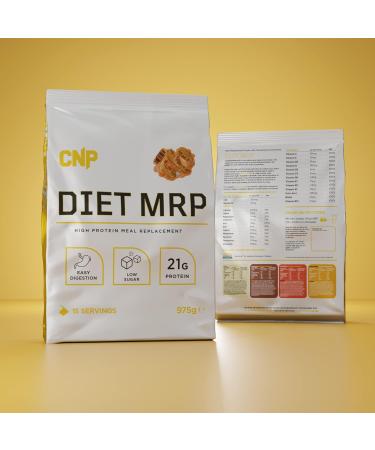CNP Professional Diet MRP Low Calorie Meal Replacement 975g Salted Caramel + FREE Fatloss Capsules | 21g Protein, Digezyme Fortified, Vitamins & Minerals - Buy Online on GoSupps.com