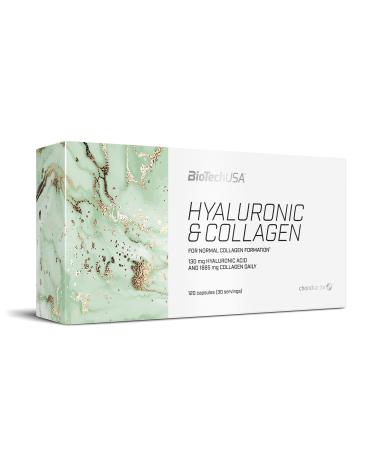 BioTechUsa Hyaluronic&Collagen Collagen Hyaluronic Acid Vitamins 120 Capsules