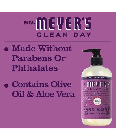 MRS. MEYER'S CLEAN DAY Plum Berry Scent Hand Soap Refill - 33 Fl Oz (Pack of 4) - Eco-Friendly & Nourishing Care for Hands - Buy Now - Buy Online on GoSupps.com