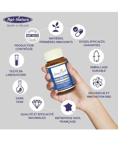 Digestive Enzymes Pure Essence | With Probiotics Intestinal Flora and Prebiotic Fiber | Lactobacillus Salivarius Lactase | 18 Plant Enzymes | 80 Api-Nature Capsules - Buy Online on GoSupps.com