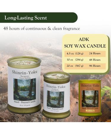 ADK Shinrin Yoku Scented Candle | 10 Oz Natural Aromatherapy for Home & Kitchen D cor | Relaxing Plant-Based Wax Gift - Buy Online on GoSupps.com