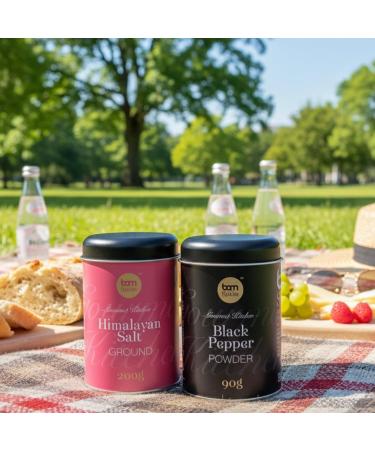 BAM Poivre Noir Moulu 90 g Poivre Noir Aromatique et pices pour Cuisine Id al pour Viande Poisson Soupes Sauces et L gumes - Buy Online on GoSupps.com