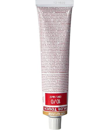 Wella Colour Touch Demi-Permanent Hair Colour No. 10/0 Lightest Blonde 100ml - Long-Lasting Professional Hair Dye - Buy Online on GoSupps.com
