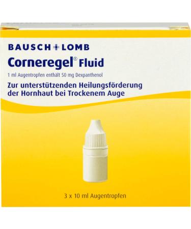 Cornergel fluid eye drops