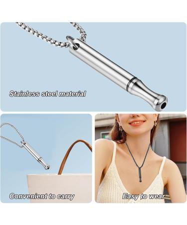 BFUZXY 2 pieces smokefree V2 necklace original breathing chain anxiety breathing chain with resistance against smoke withdrawal - Buy Online on GoSupps.com