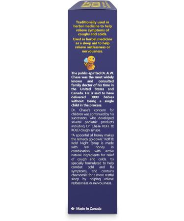 Dr Chase Pediatrics Koff & Kold Night-time Cough Syrup - Buy Online on GoSupps.com