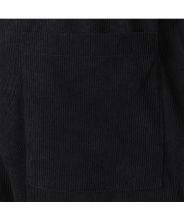 Shop Caxndycing Men's Cord Shorts - Summer Casual Beach Shorts with Elastic Waist - Stylish Loose Fit - Black XXL - Buy Online on GoSupps.com
