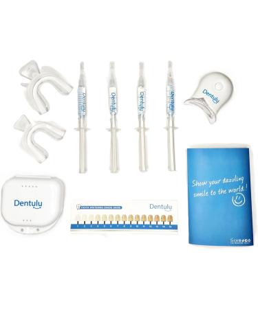 3D Dazzling White Teeth Whitening Kit LED Light & Gel System for Fast Professional Teeth whitening Results at Home - Buy Online on GoSupps.com