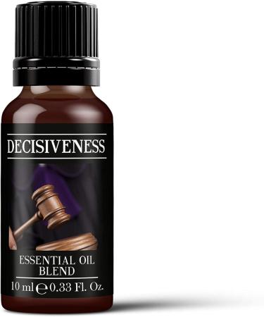 Mystix London Decisiveness Essential Oil Blend 10ml | Pure Natural Aromatherapy Diffuser & Massage Oil | Vegan & GMO Free Gift Idea - Buy Online on GoSupps.com