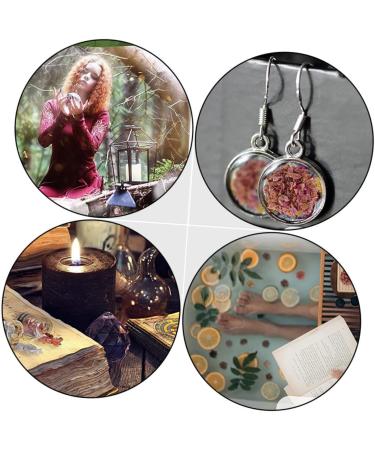 1 Set Witchcraft Candles & Wiccan Supplies - Dried Flowers for Relaxing Bath & Aromatherapy | Witchcraft Kit Essentials - Buy Online on GoSupps.com