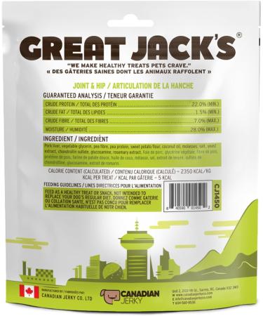 Great Jack s Dog Functional Treats 261g (Joint & Hip) - Buy Online on GoSupps.com