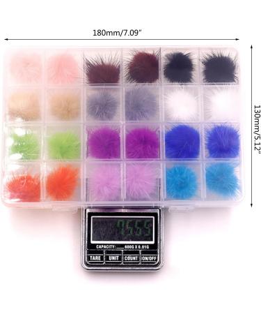 24Pcs Detachable 3D Plush Faux With Base Decoration Ornament - Buy Online on GoSupps.com
