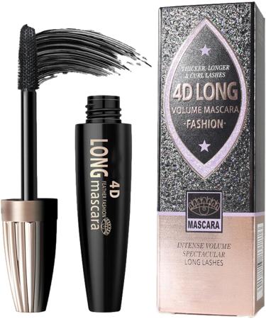 Mascara Black Volume and Length Voluminous Mascara - Waterproof Mascara Makeup Volumizing Lengthening Defining Curling Multiplying Buildable Formula No Smudging - Buy Online on GoSupps.com