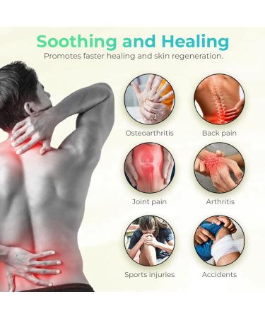  BommFu Arthr_itis Knee Joint Cream | Body Massage Balm | Natural Joint Care Cream | Arthr_itis with natural formula Effectively relieves - Buy Online on GoSupps.com