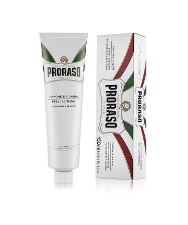 Proraso Men's Sensitive Shaving Cream 5.2 Oz - Gentle Formula for Smooth Shave - Buy Online on GoSupps.com