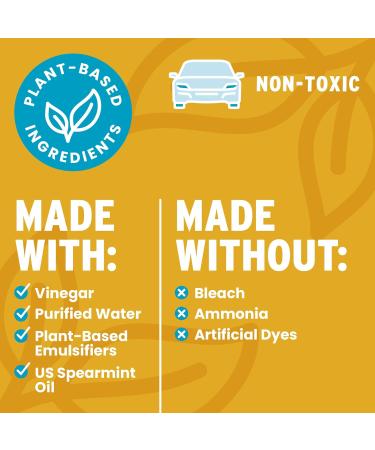 Vinegar Cleaner - Plant-Based Multi-Purpose Automotive Spray | Natural Mint Scent | 16oz - Eco-Friendly Cleaning Solution for International Shipping - Buy Online on GoSupps.com