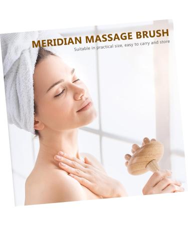 Beaupretty Wooden Massage Balls & Brushes | Professional Scalp Neck & Foot Massagers for Spa Relief - Buy Online on GoSupps.com