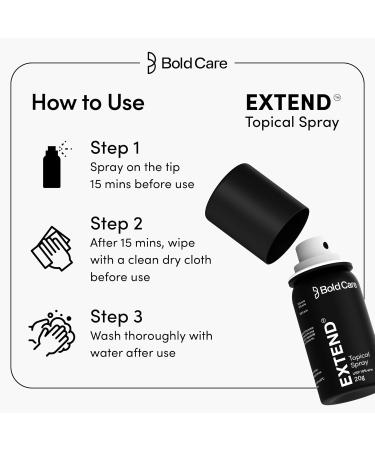 Buy Non-Transferable Topical Spray for Men - 20g - Fast International Shipping - Buy Online on GoSupps.com