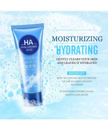 BIOAQUA HA Hyaluronic Acid Moisturizing Cream - Glycerin Infused Skin Hydration 100g - Buy Online on GoSupps.com