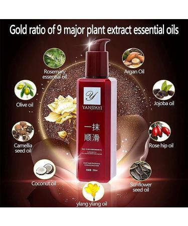 (100% Effective) 3PCS A Touch of Magic Hair Care | YANJIAYI Hair Smoothing Leave-in Conditioner | Yanjiayi Light Hair Ragrance Essence Emulsion | YANJIAYI Hair Conditioner Smoothing Leave In Conditioner For Frizzy Hair | 200ml - Buy Online on GoSupps.com