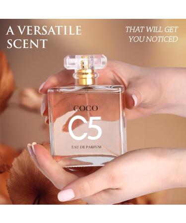 Coco C5 for Women Eau De Parfum - Pure Femininity in a Bottle - Delicate Floral Scents of Jasmine and May Rose - A Fragrance That Will Get You Noticed - Cruelty-Free Perfume Precious Gift for Women - Buy Online on GoSupps.com