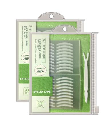 800Pcs Natural Invisible Single Side Eyelid Tape Stickers Medical-use Fiber Eyelid Lift Strip  Instant Eye Lift Without Surgery  Perfect for Uneven Mono-Eyelids  Slim