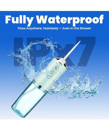 Smile Therapy Water Flosser - Pink 300ml Tank | Cordless Oral Irrigator & Dental Water Jet | 4 Brush Tips | Remove Plaque & Stains | USB Rechargeable - Buy Online on GoSupps.com