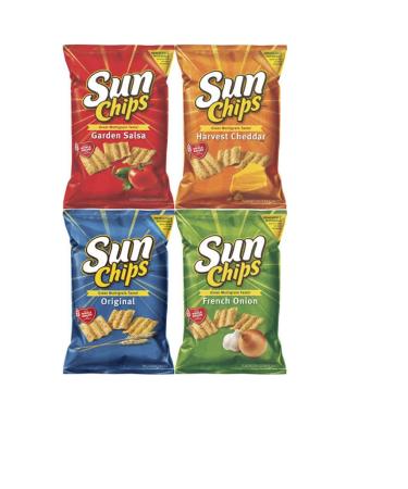 Sun Chips 4 Pack Variety Mix (30 Bags In All)