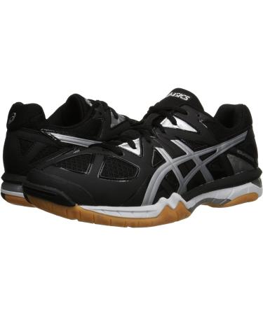 ASICS Men's GEL-Tactic Volleyball Shoe 12 - Black/Onyx/Silver - High Performance Volleyball Shoe - Buy Online on GoSupps.com