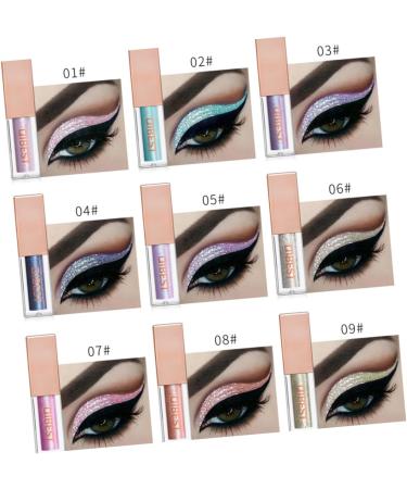 DOITOOL 2 Pcs Eye Shadow Liquid Eyeshadow Shimmer Eyeliners Liquid Eyeliner Glitter Eyeshadow Diamond 1 count (Pack of 1) As Shownx2pcs - Buy Online on GoSupps.com