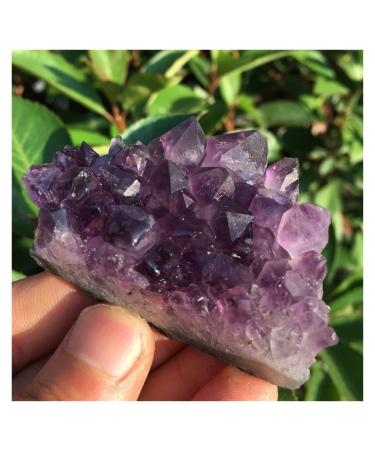 Natural Crystal Rough Natural Amethyst Quartz Crystal Cluster Specimen 50-60g
