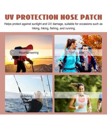 Buy Sun Protection Applicator & UV Nose Skin Patch - 2PC Outdoor Nose Protection for Men & Women - Buy Online on GoSupps.com