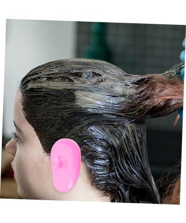 GLEAVI 12 Pcs Hair Dye Earmuffs | Black Ear Cuff | Silica Gel | Baking Oil Shawl | Pack of 7.5x5cmx3pcs | Assorted Colorsx3pcs - Buy Online on GoSupps.com