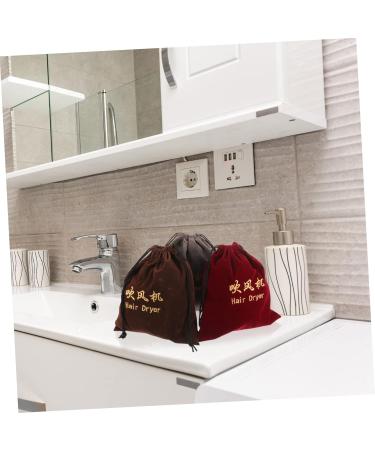 TOVINANNA 15 Pcs Hair Dryer Bag Travel Makeup Bag Organizer Fabric Hair Dryer Drawstring Bags - Buy Online on GoSupps.com