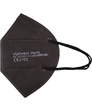 ProMedicalCare FFP2 Colored Face Masks - Individually Packed Black - 100 Pack - Safe International Shipping - Buy Online on GoSupps.com
