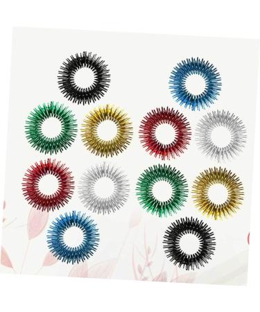 Partykindom 36 STK Play Set - Children's Scooter Massage Device Vibrating & Spiky Sensor Finger Rings for Stress Relief & Play - Buy Online on GoSupps.com