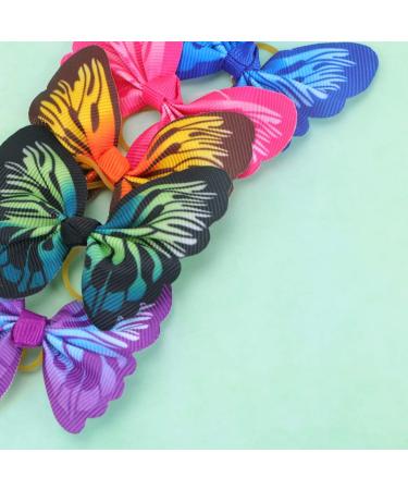 Balacoo 20pcs Cute Dog Hair Bows - Elastic Butterfly Design Topknot Grooming Decor for Pets | Dog Hair Accessories - Buy Online on GoSupps.com