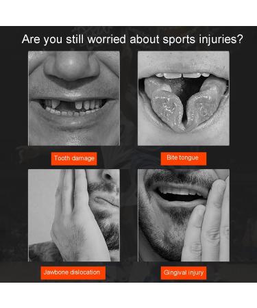 Sports Mouth Guard with Portable Hygiene Box - Ultimate Protection for Boxing MMA Rugby Martial Arts & More! - Buy Online on GoSupps.com